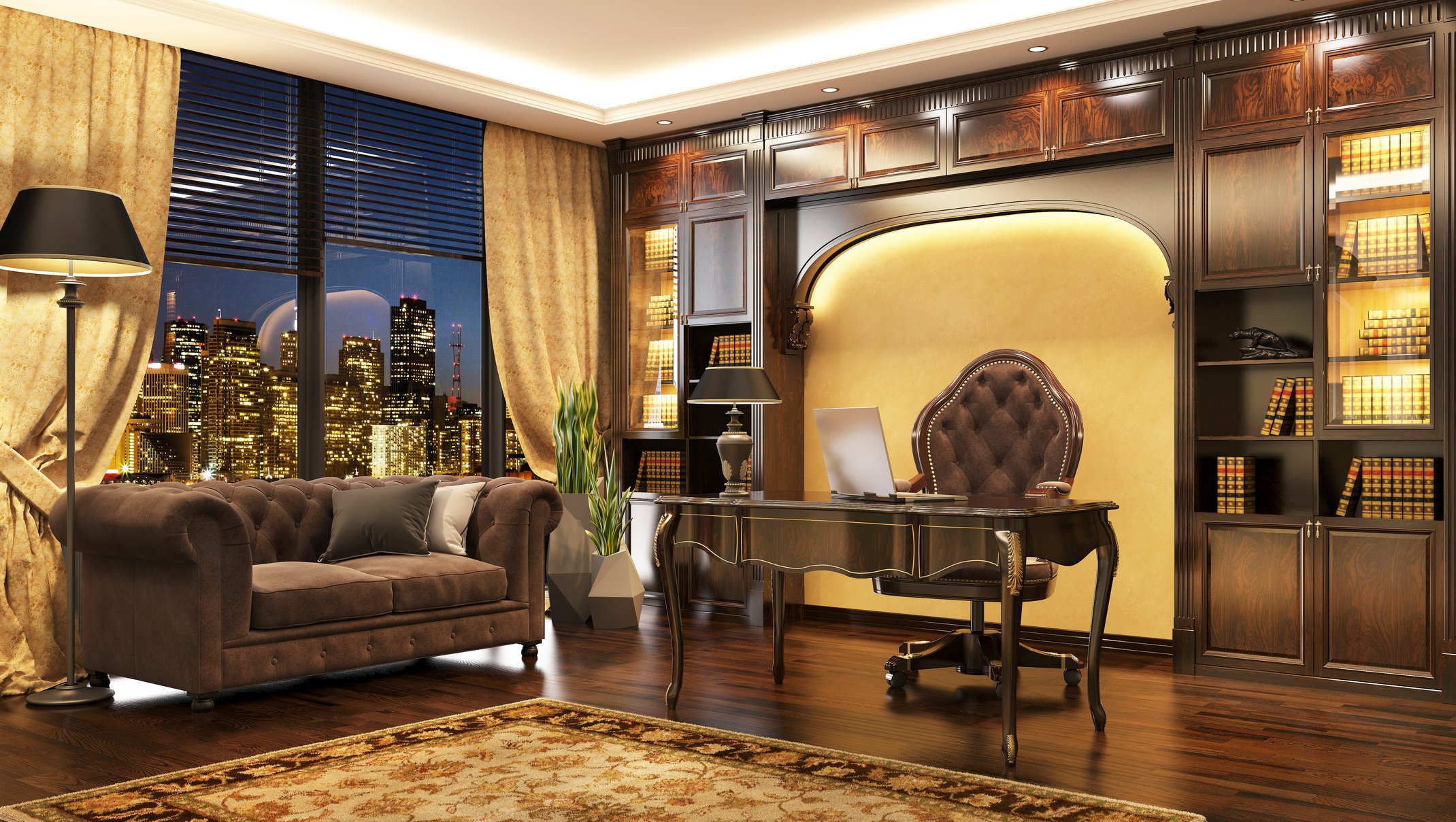 Luxurious office interior